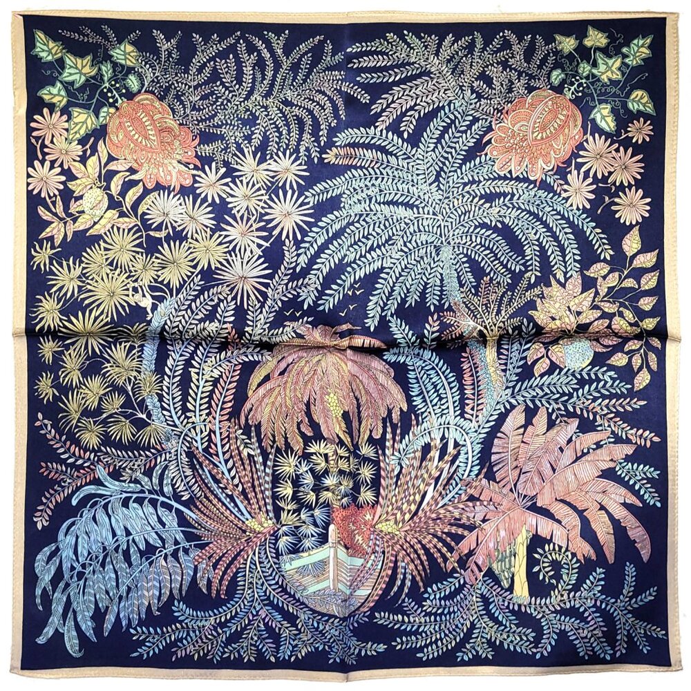 NWT Genuine 100% Mulberry Silk Satin Scarf 20"x20" Small Square Shawl 5457